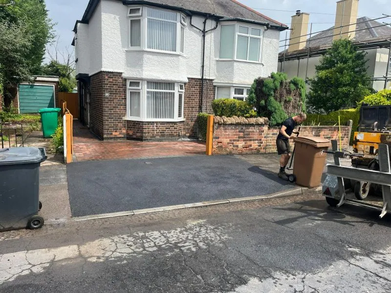 Dropped kerb completed in Beeston