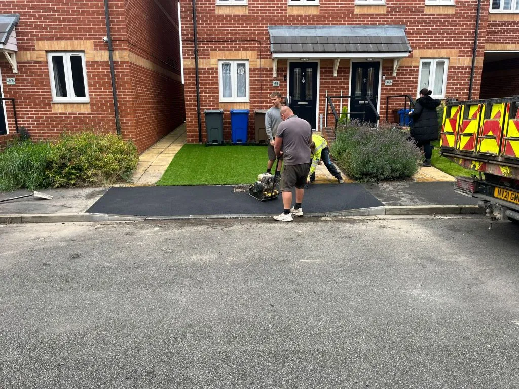 Dropped kerb completed in Nottingham