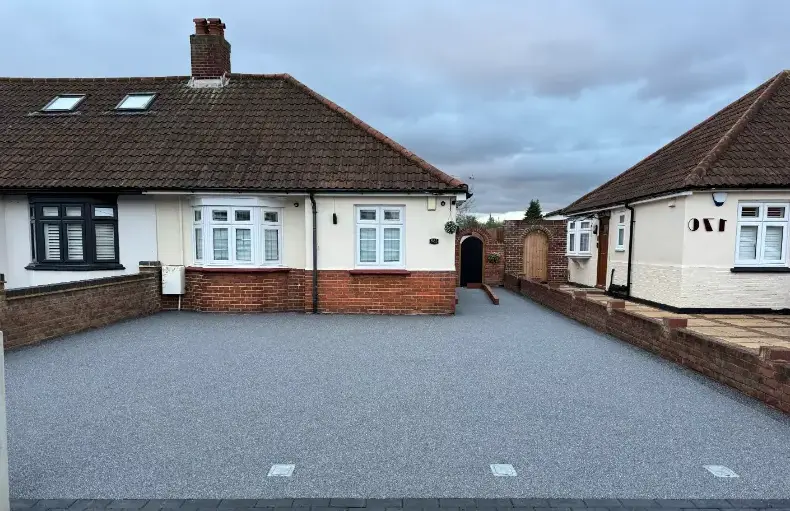 Resin driveway project