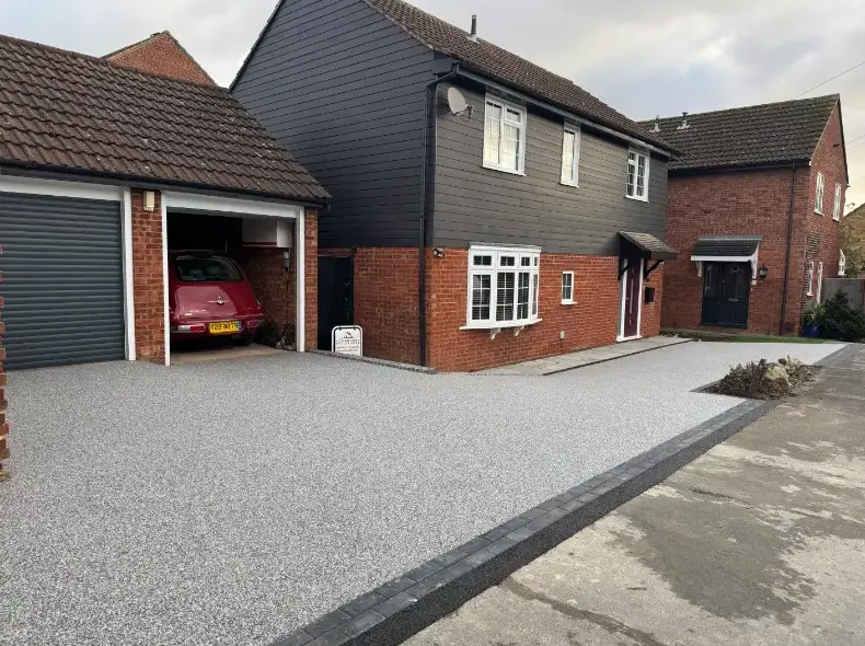 Resin driveway project