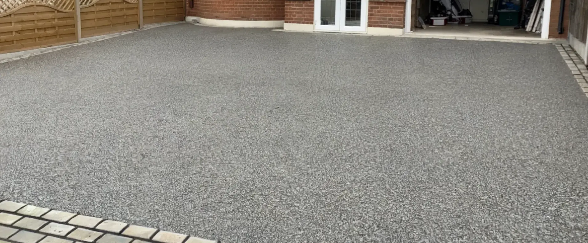 Resin driveway project