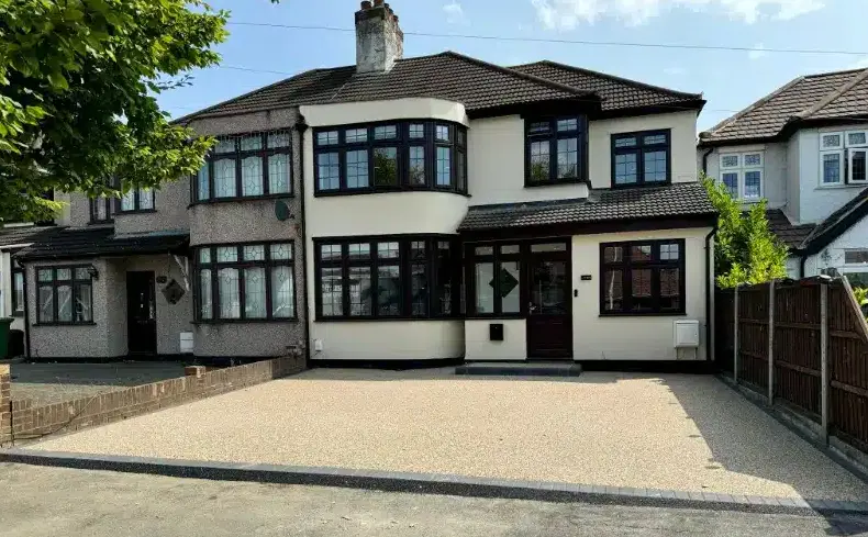 kent resin driveways natural resin driveway semi detached sunny
