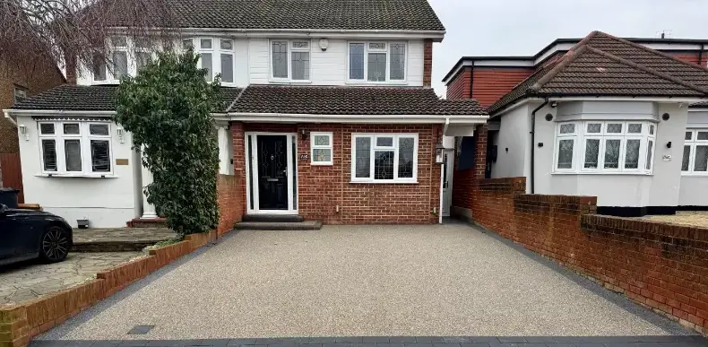 kent resin driveways natural resin driveway terraced house
