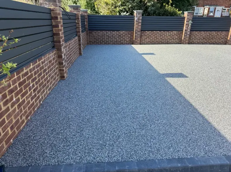 Resin driveway project