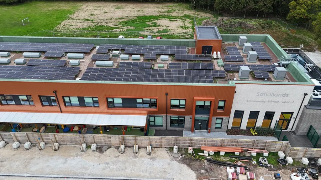 Sandilands Primary School solar panels by Manchester Renewables