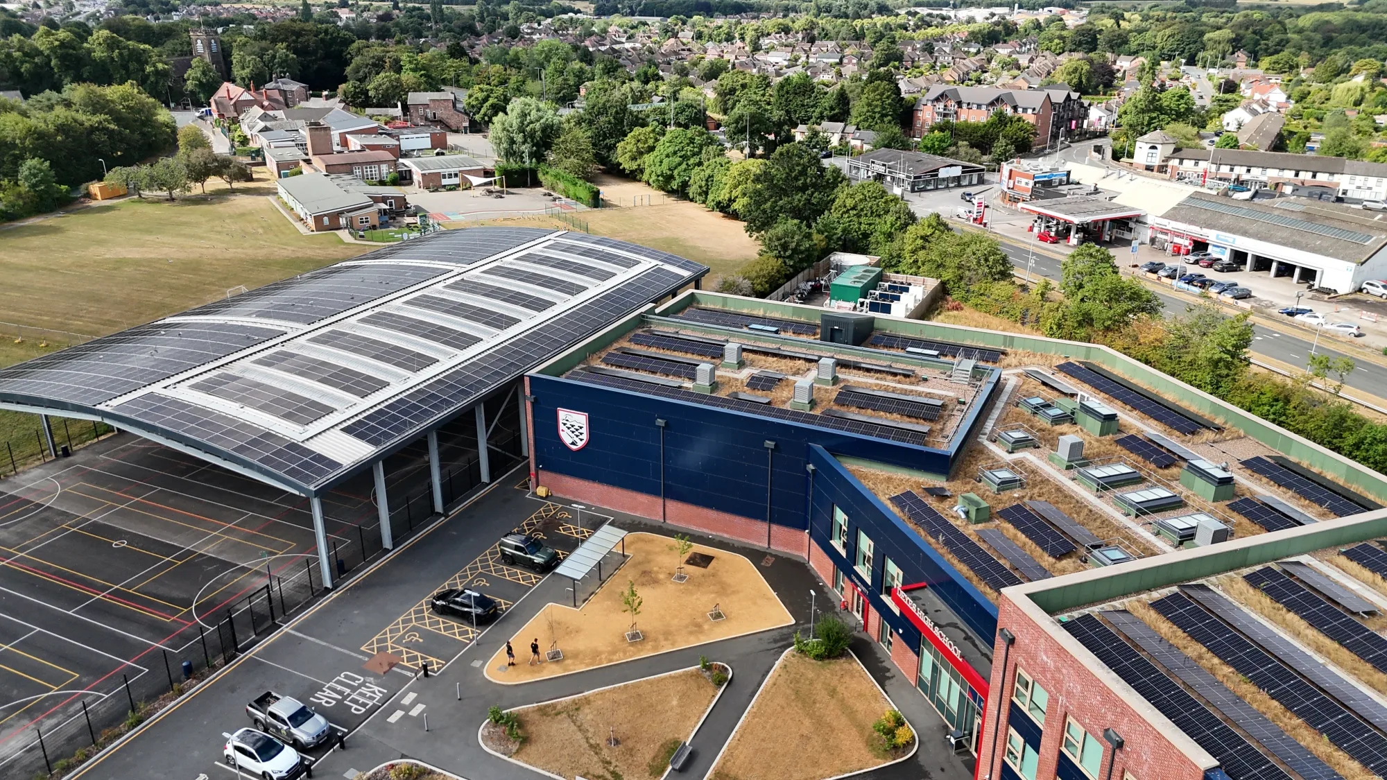 Deyes High School, Liverpool — 600kW Commercial Solar
