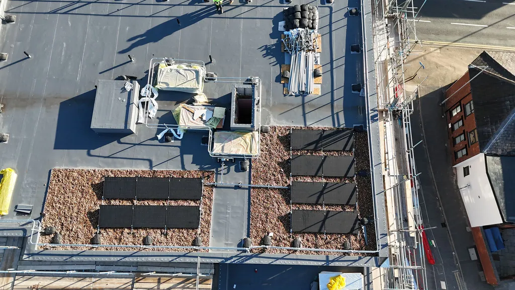 Small Commercial Solar Installation